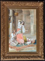 Lot 195 - Francesco Ballesio (Italian 1860-1923) Harem...