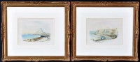 Lot 211 - Robert Jobling (1841-1923) ''Holy Island...