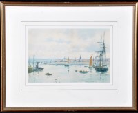 Lot 233 - Frank Watson Wood, snr. (1862-1953) A view of...
