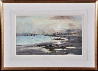 Lot 237 - Thomas Swift Hutton (1860- after 1935) Sunset...