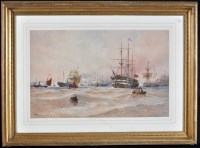 Lot 259 - Thomas Bush Hardy (1842-1897) ''The Harbour...