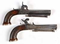 Lot 1080 - A pair of early 19th Century percussion...