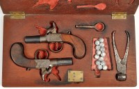 Lot 1087 - A pair of early 19th Century converted...