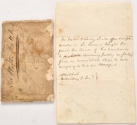 Lot 1133 - Sir Walter Scott interest: a letter from Sir...