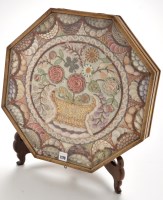 Lot 1170 - A Victorian shell plaque, decorated with...
