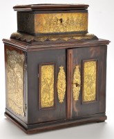 Lot 1182 - An 17th Century Flemish brass mounted table...