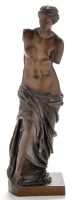 Lot 1193 - After the antique: a patinated bronze model of...