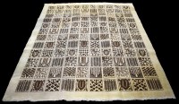 Lot 1216 - A Tabriz carpet, decorated with square panels...