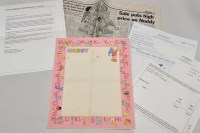 Lot 1 - Relating to Blyton (Enid) A page of original...