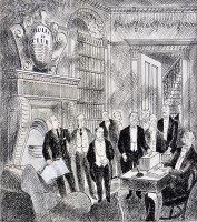 Lot 197 - Barnett Freedman (1901-1958) Club scene,...
