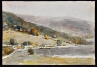 Lot 211 - George Edward Horton (1859-1950) ''Looking...