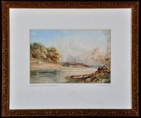 Lot 244 - John Storey (1828-1888) ''Norham Castle'' -...