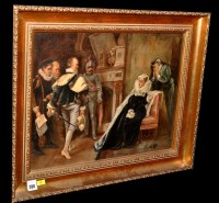 Lot 280 - 19th Century British School The arrest of Mary...