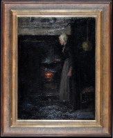 Lot 283 - Mark Senior (1864-1927) ''A Watched Pot'' -...