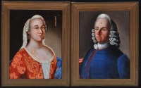 Lot 287 - *British School Bust portraits of a gentleman...