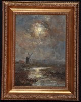 Lot 299 - John Falconar Slater (1857-1937) A river...