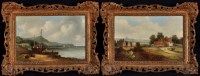 Lot 317 - Alfred H*** Vickers (1786-1868) A rural farm,...