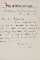 Lot 409 - Charles John Huffam Dickens (1812-1870): a...