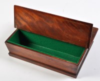 Lot 413 - A 19th Century mahogany cutlery tray,...