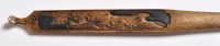 Lot 437 - A giltmetal Japanese kogai, signed, decorated...