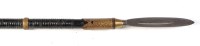 Lot 450 - A Japanese spear or yari, the triform head on...