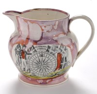 Lot 898 - A 19th Century Sunderland lustre jug,...