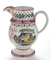 Lot 920 - A fine 19th Century Sunderland lustre puzzle...