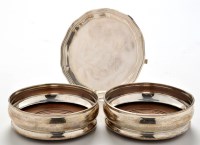 Lot 1039 - A George VI waiter, by Reid & Sons, London...