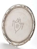Lot 1065 - A George V salver, by Sibray, Hall & Co. Ltd....