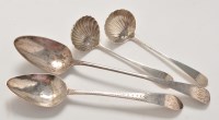 Lot 1097 - A George III gravy spoon, by George Smith III...