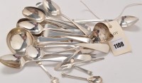 Lot 1108 - A Georgian sauce ladle, by John Langlands II;...