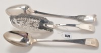 Lot 1131 - A George III gravy spoon, by Solomon Hougham,...