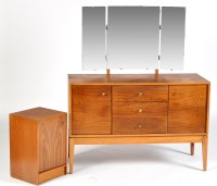 Lot 44 - Uniflex Unit Furniture: a teak and walnut...