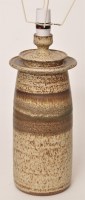 Lot 116 - Leighton & Pat Clark: a Studio pottery table...