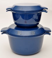Lot 173 - Nacco, Denmark: enamel and cast iron Dutch...
