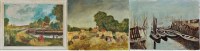 Lot 344 - *John Leonard Robinson ''Harvest Field''...