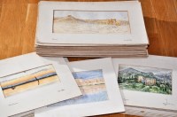 Lot 48 - 19th Century British School Sites of ancient...