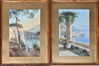 Lot 61 - M*** Gianni (Italian 19th Century) Views of...
