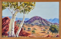 Lot 122 - Oscar Namatjira (Australian 1922- ) ''Near...