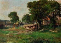 Lot 154 - John Falconar Slater (1857-1937) A village...