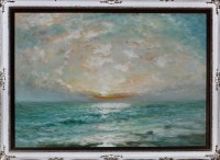 Lot 156 - John Falconar Slater (1857-1937) Sunrise over...
