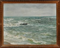 Lot 157 - John Falconar Slater (1857-1937) A sea study...