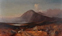 Lot 174 - C*** H*** Parker (19th Century) Sheep on a...