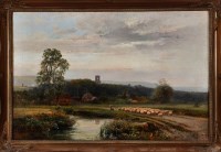 Lot 176 - A*** Bennett (19th Century) ''Bramber Castle,...