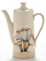 Lot 354 - Moorcroft 'Claremont Toadstool' pattern salt...
