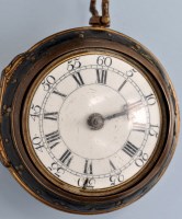 Lot 591 - D. Danby, London: a George III giltmetal pair...