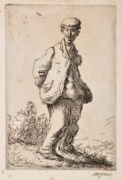Lot 38 - Augustus Edwin John, RA, NEA, RP (1878-1961) ''...