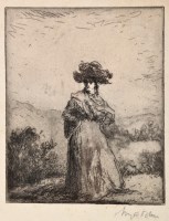 Lot 39 - Augustus Edwin John, RA, NEA, RP (1878-1961) ''...