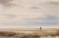 Lot 59 - J*** Barrie Haste (1931-2011) A FENLAND VIEW...