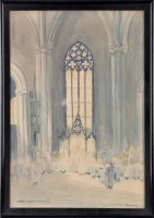 Lot 90 - Victor Noble Rainbird (1888-1936) ''LAUS DEO,...